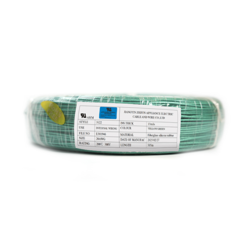 UL3122 7-kärnig högtemperaturbeständig glasfiberflätad silikontråd 18awg UL3122 7-kärnig högtemperaturbeständig glasfiberflätad silikontråd 18awg
