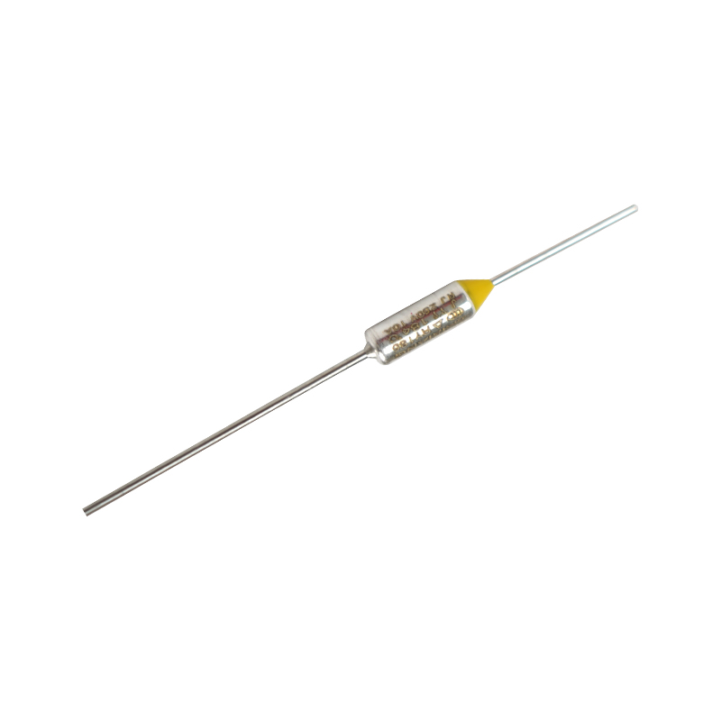 Termisk engångssäkring Engångs ej återställningsbar termosäkring inuti små hushållsapparater Termisk engångssäkring Engångs ej återställningsbar termosäkring inuti små hushållsapparater