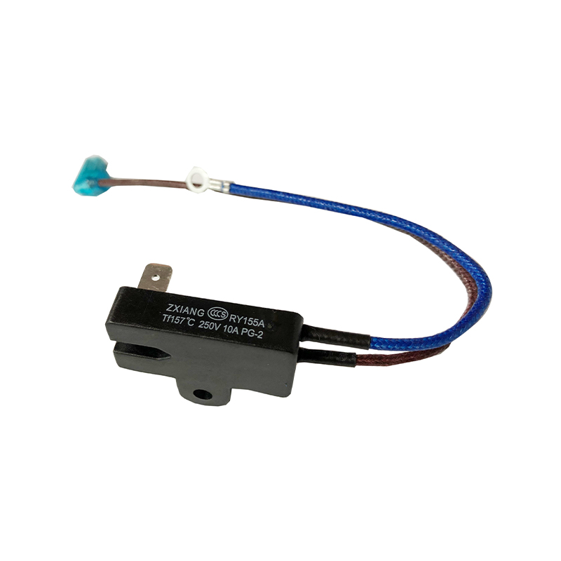 Termisk säkringsmontering Ingjutningskomponenter för termiska säkringar inuti hushållsapparater Termisk säkringsmontering Ingjutningskomponenter för termiska säkringar inuti hushållsapparater